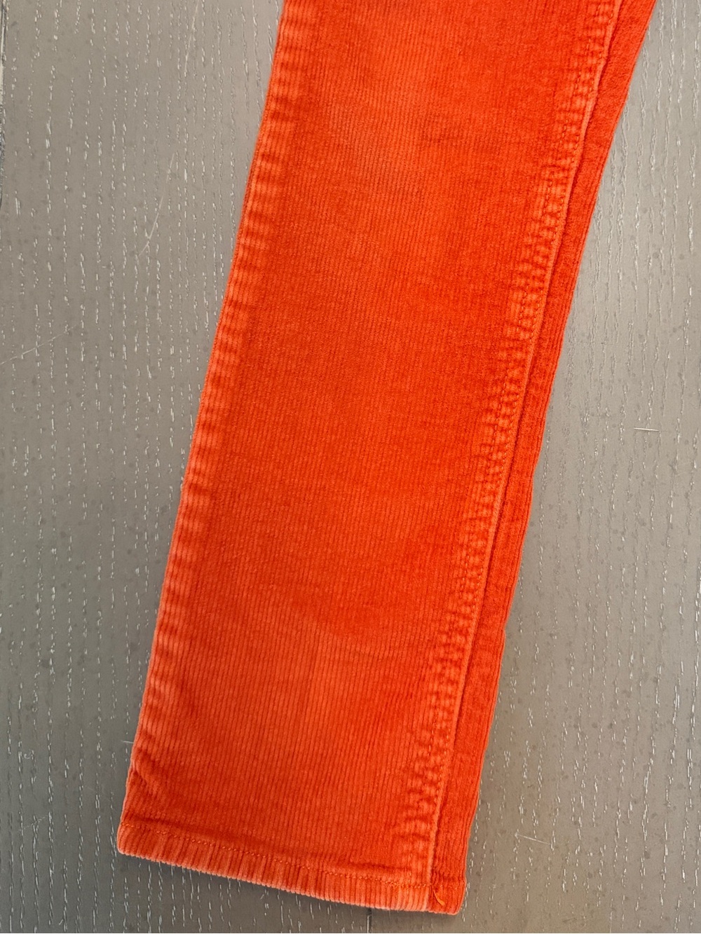 Mini Boden Youth Boys’ Orange Corduroy Stretch Slim-Fit Pants • Size 9 (M) - Picture 11 of 14
